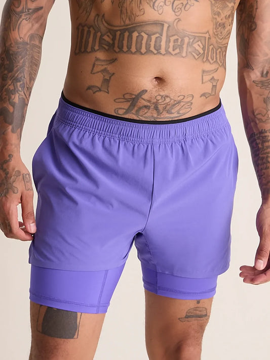 The Purple Rains 4" (Ultimate Training Short) - Image 1 - Chubbies Shorts