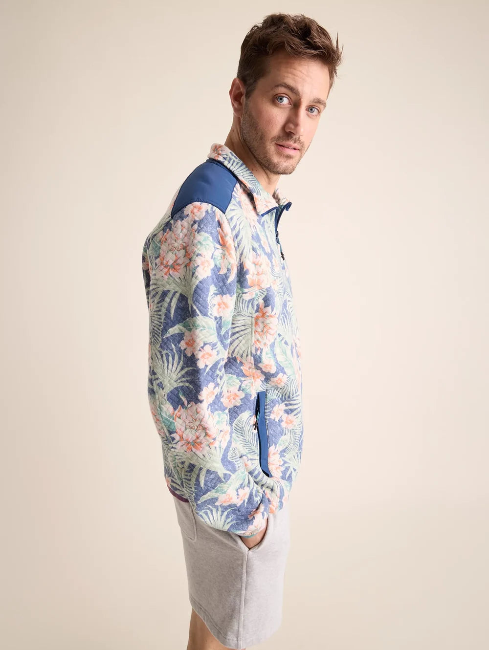 The Resort Wear (Quilted Quarter-Zip) - Image 3 - Chubbies Shorts