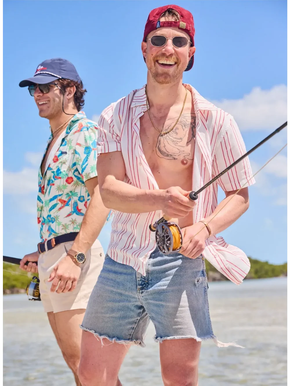 The Ruby Ribbon (Resort Weave Friday Shirt) - Image 7 - Chubbies Shorts