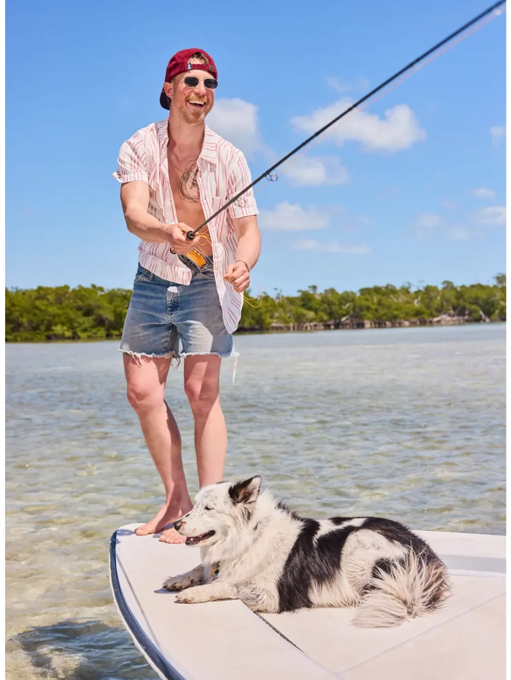 The Ruby Ribbon (Resort Weave Friday Shirt) - Image 6 - Chubbies Shorts