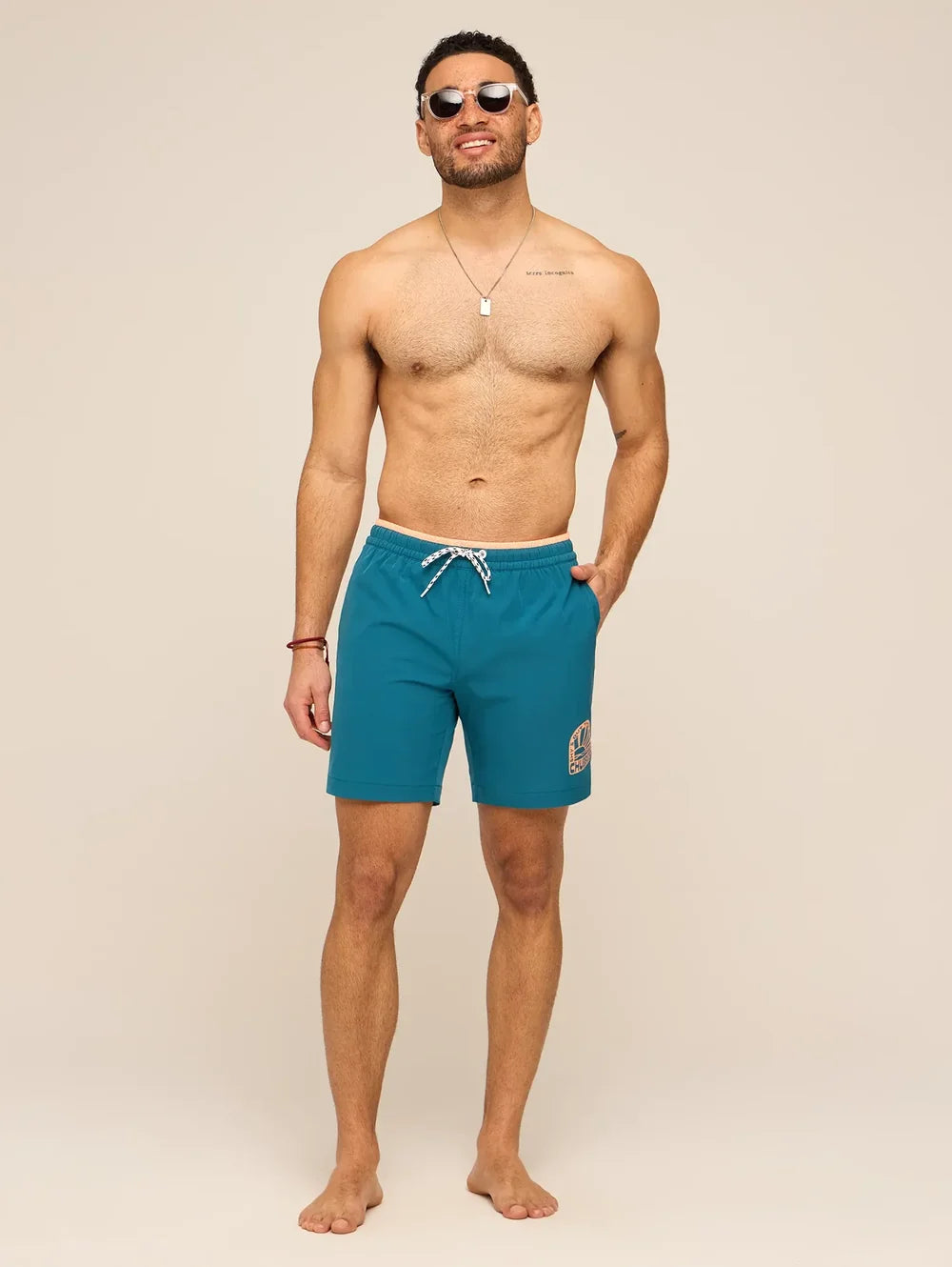 The Rusty Cobalts 7" (Classic Lined Swim Trunk w/ SP WB) - Image 4 - Chubbies Shorts
