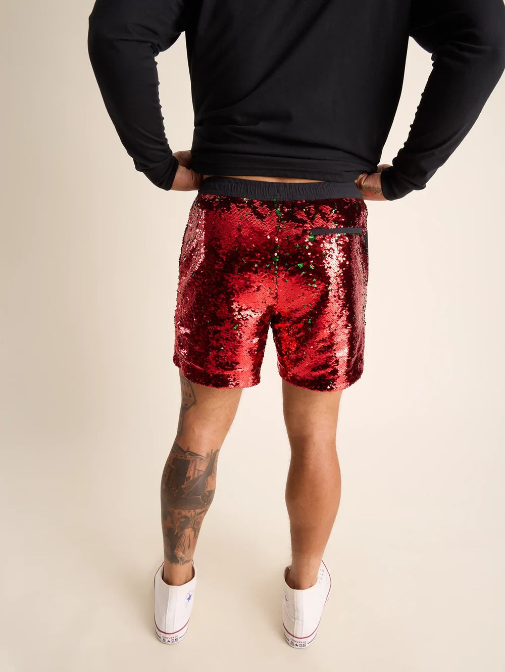 The Santa Slays 5.5" (Party Short) - Image 4 - Chubbies Shorts