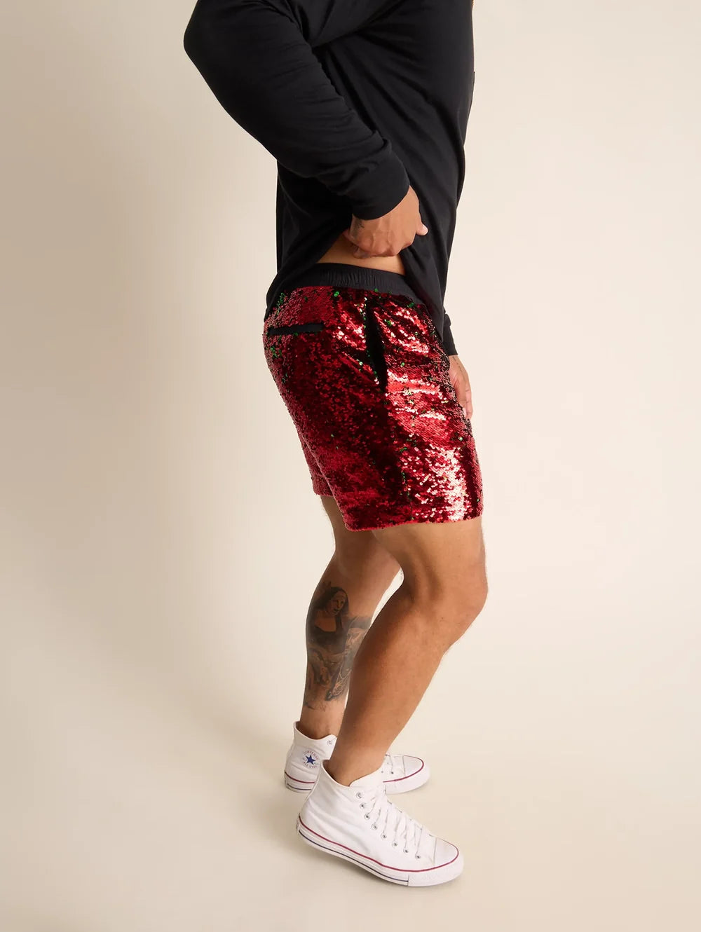 The Santa Slays 5.5" (Party Short) - Image 5 - Chubbies Shorts