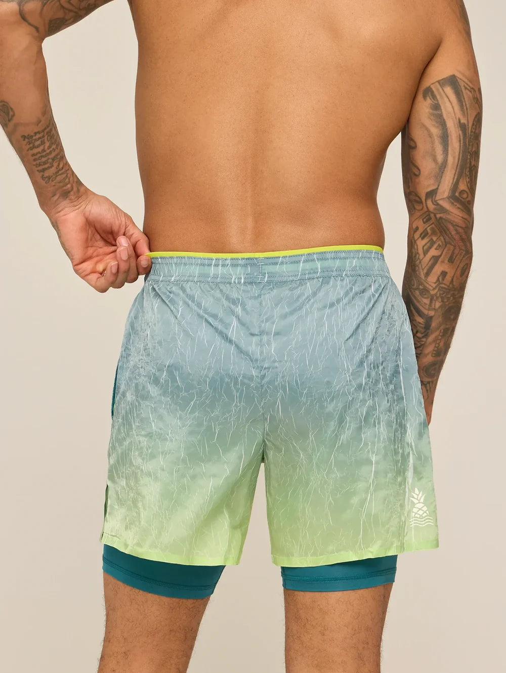 The Seagrass Serenades 5.5" (Crinkle Ultimate Training Short) - Image 4 - Chubbies Shorts
