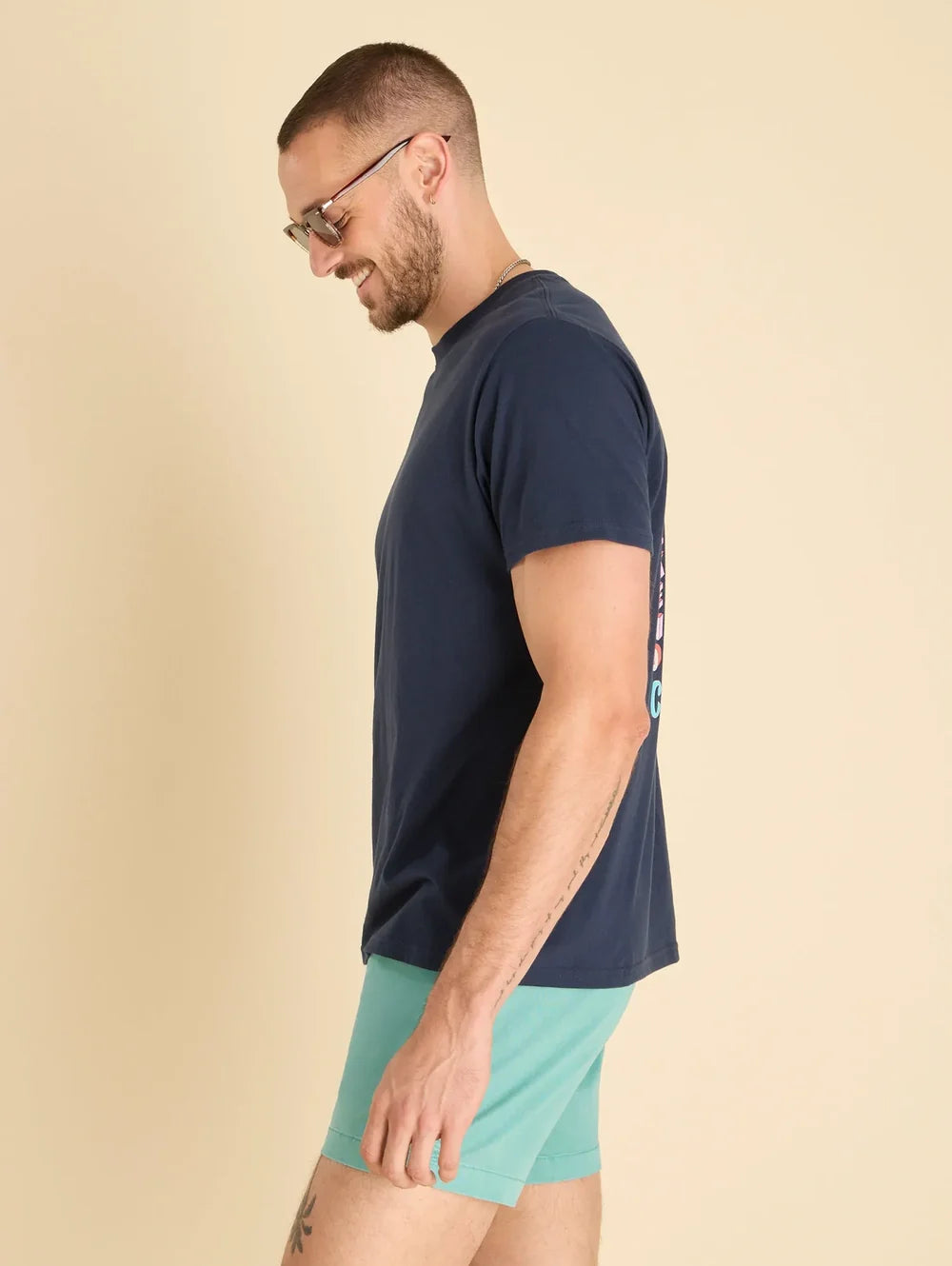 The Shore Thing (Non Pocket Graphic Tee) - Image 3 - Chubbies Shorts