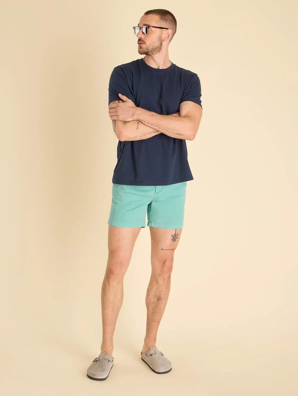 The Shore Thing (Non Pocket Graphic Tee) - Image 4 - Chubbies Shorts