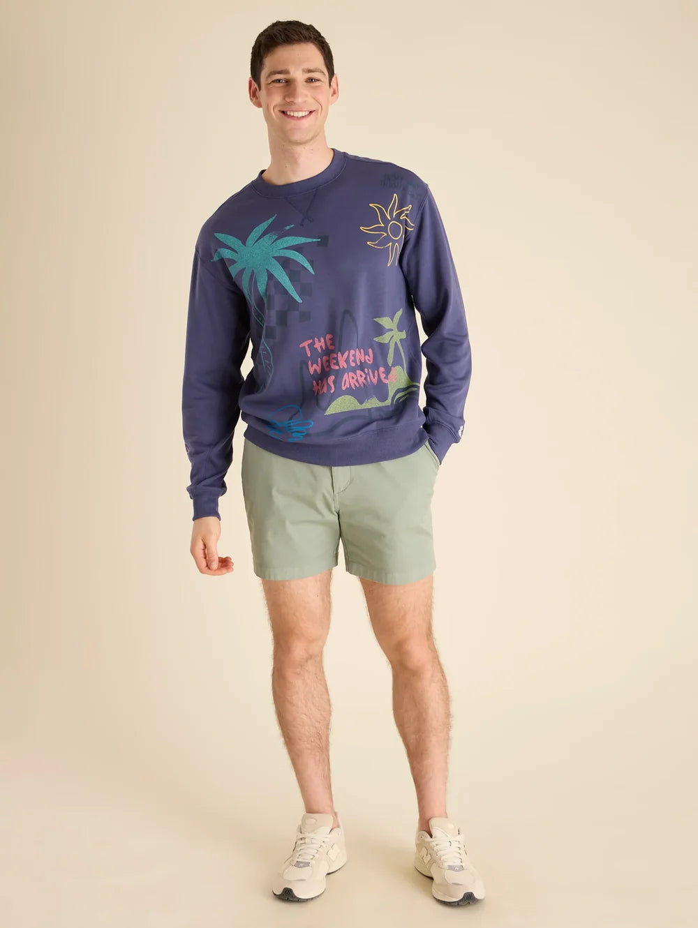 The Sketchy (Soft Terry Crewneck) - Image 4 - Chubbies Shorts