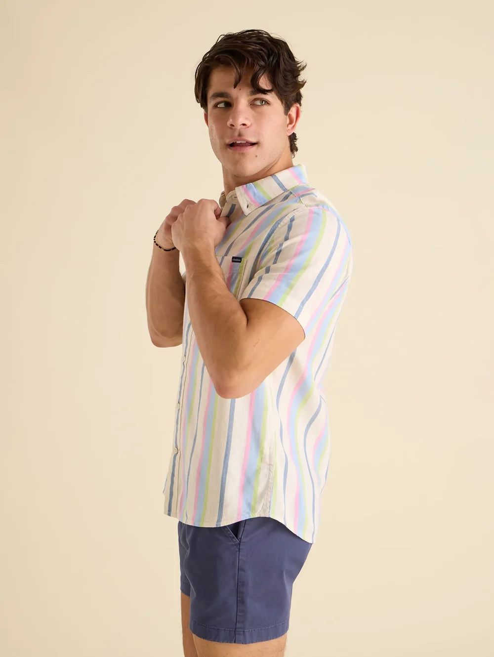 The Soft Serve (Resort Weave Friday Shirt) - Image 4 - Chubbies Shorts