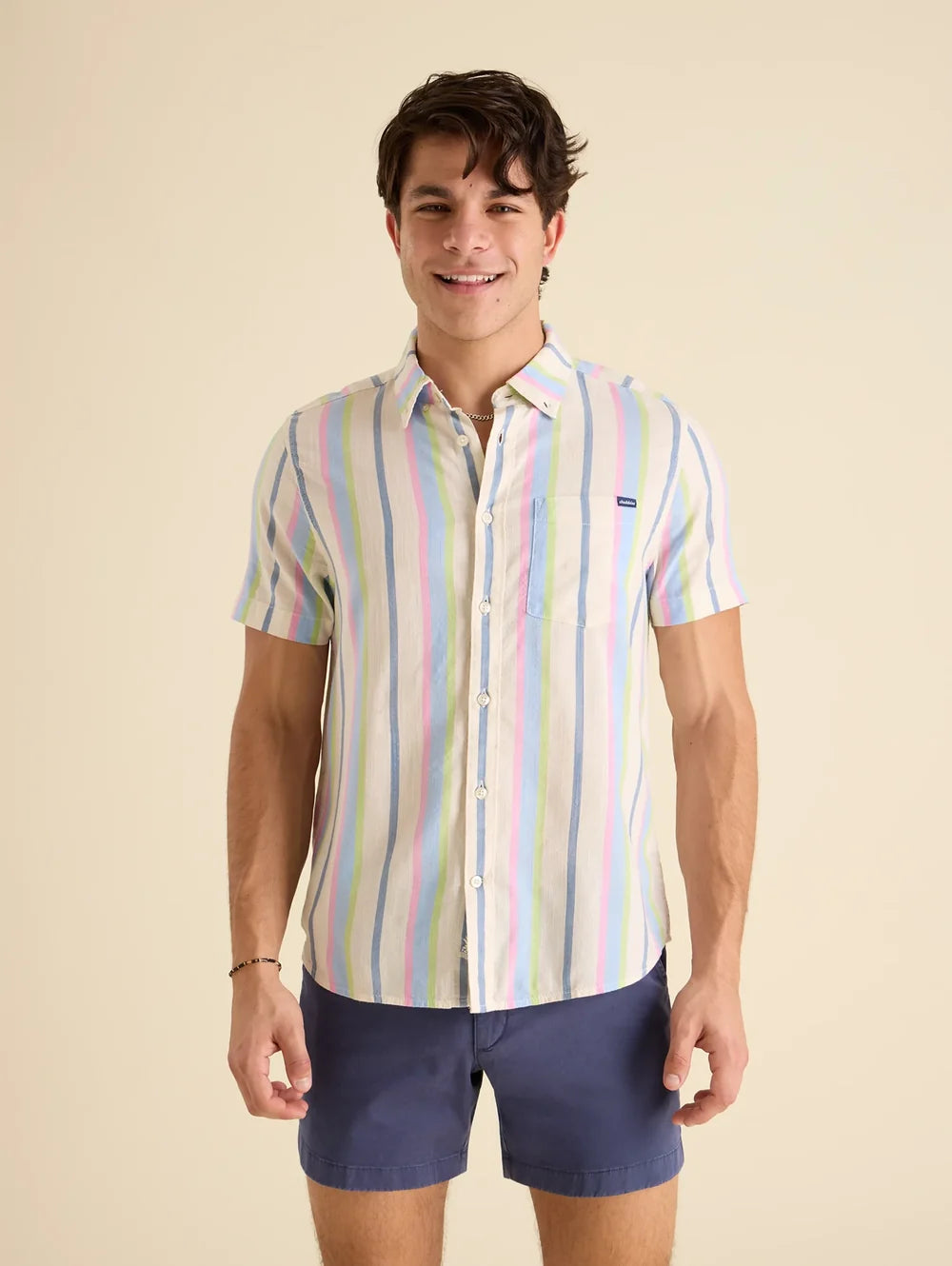 The Soft Serve (Resort Weave Friday Shirt) - Image 1 - Chubbies Shorts