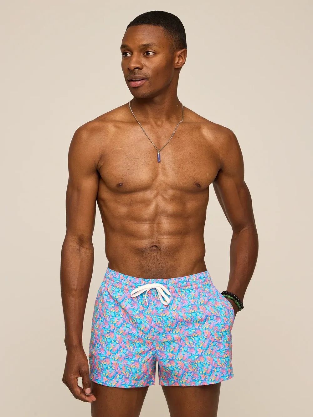 The Spades 4" (Classic Lined Swim Trunk) - Image 3 - Chubbies Shorts