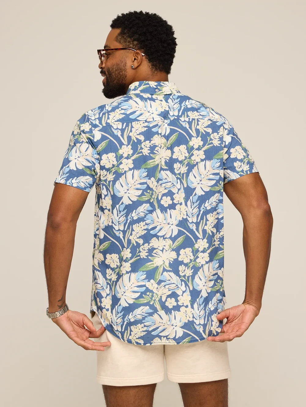 The Starry Night Stem (Resort Weave Friday Shirt) - Image 2 - Chubbies Shorts