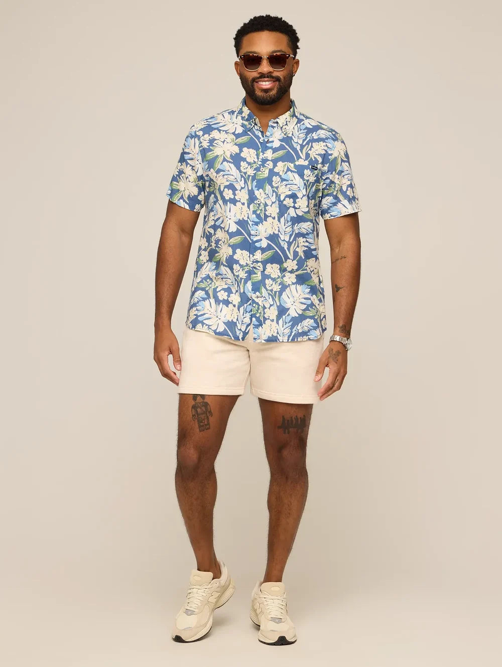The Starry Night Stem (Resort Weave Friday Shirt) - Image 4 - Chubbies Shorts