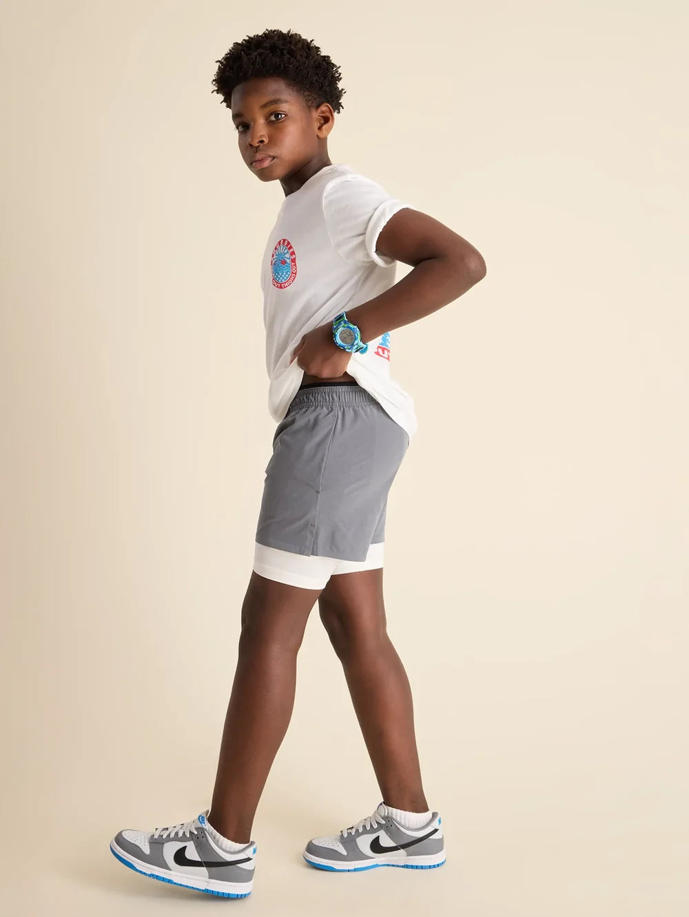 The Static Shocks (Boys Ultimate Training Short) - Image 4 - Chubbies Shorts