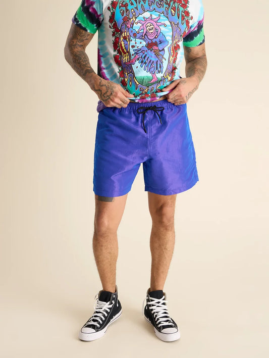 The Steep Purples 6" (Iridescent Freestyle Short) - Image 1 - Chubbies Shorts