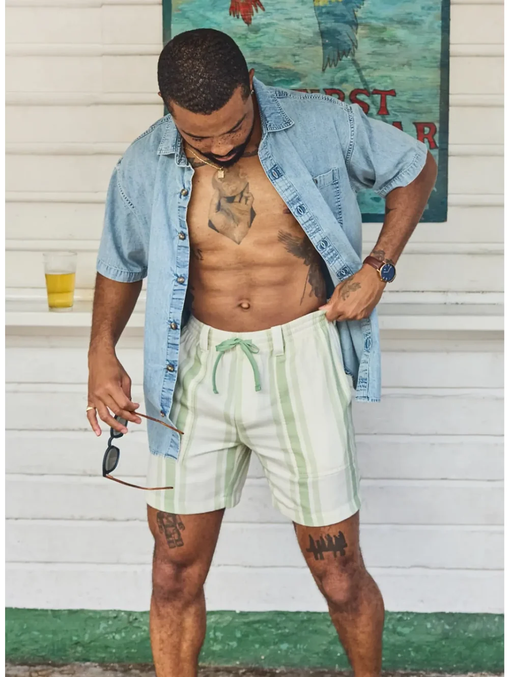 The Stripe Teases (Off-Duty Short) - Image 10 - Chubbies Shorts