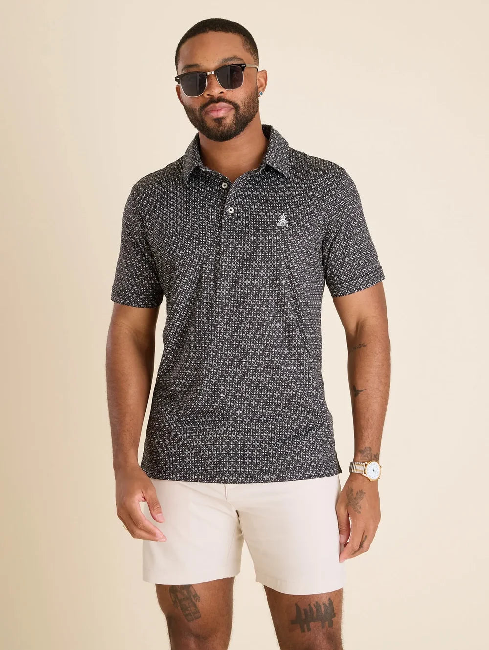 The Sundial- Black (Range Polo) - Image 6 - Chubbies Shorts