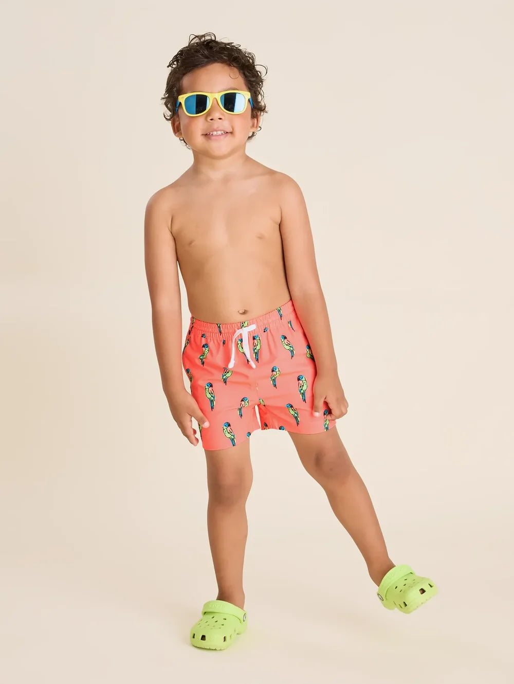 The Talk Of The Tropics (Toddler Classic Swim Trunk) - Image 4 - Chubbies Shorts