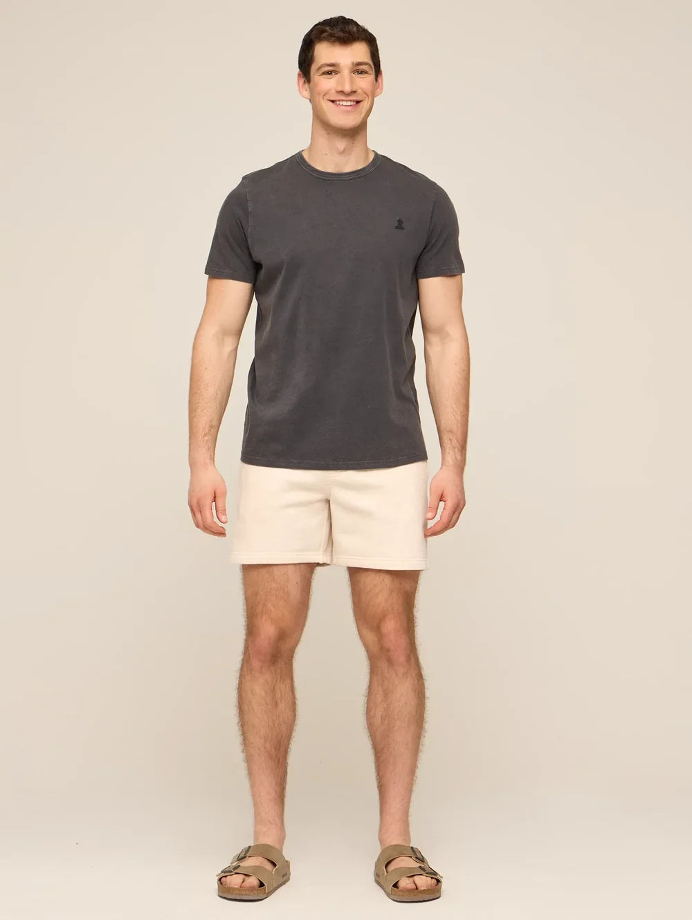 The 24/7, 365 (Essential Non Pocket T-Shirt)- Black - Image 4 - Chubbies Shorts
