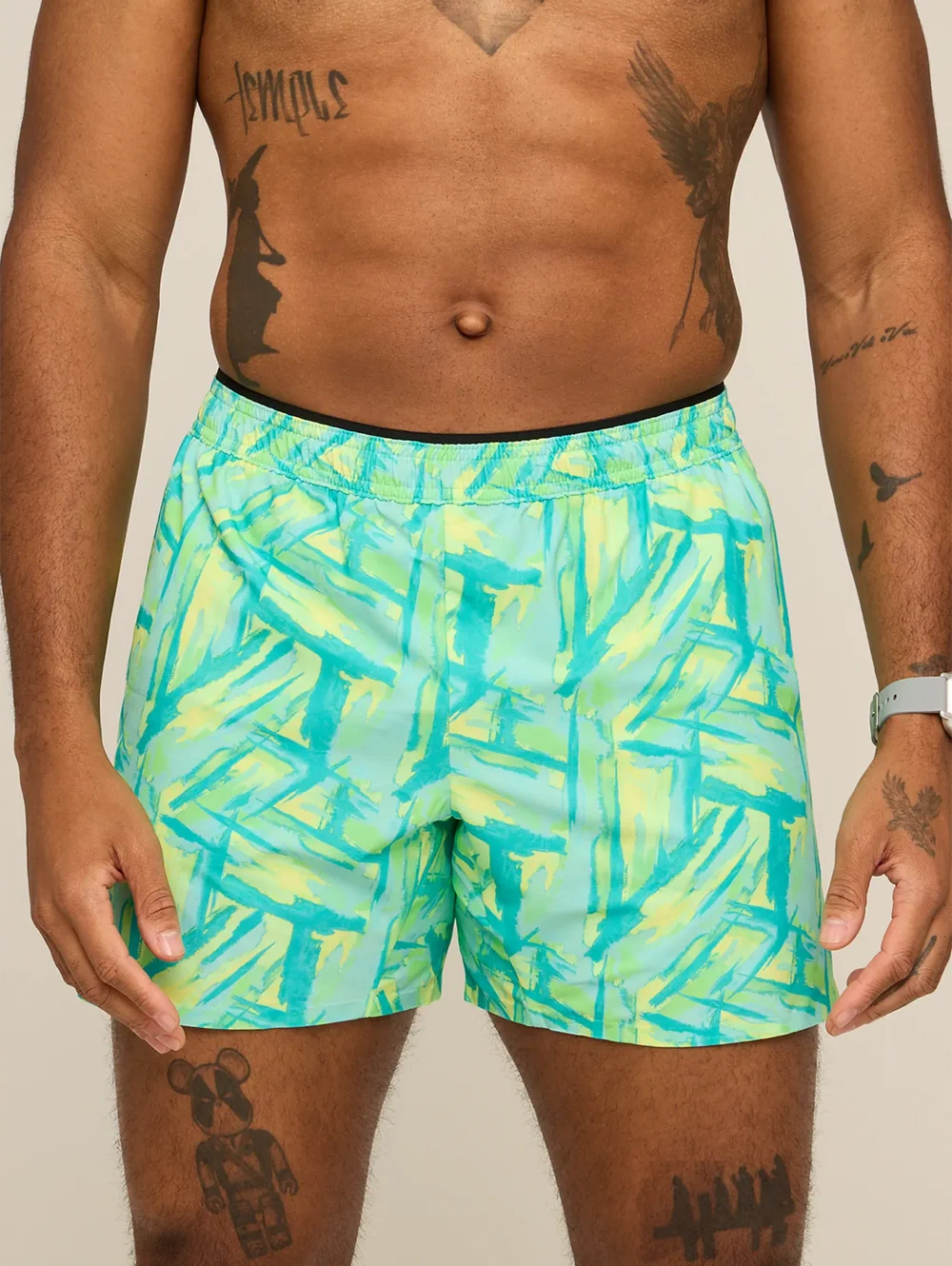 The 90s Wallpaper 5.5" (Ultimate Training Short with Hidden Liner) - Image 4 - Chubbies Shorts