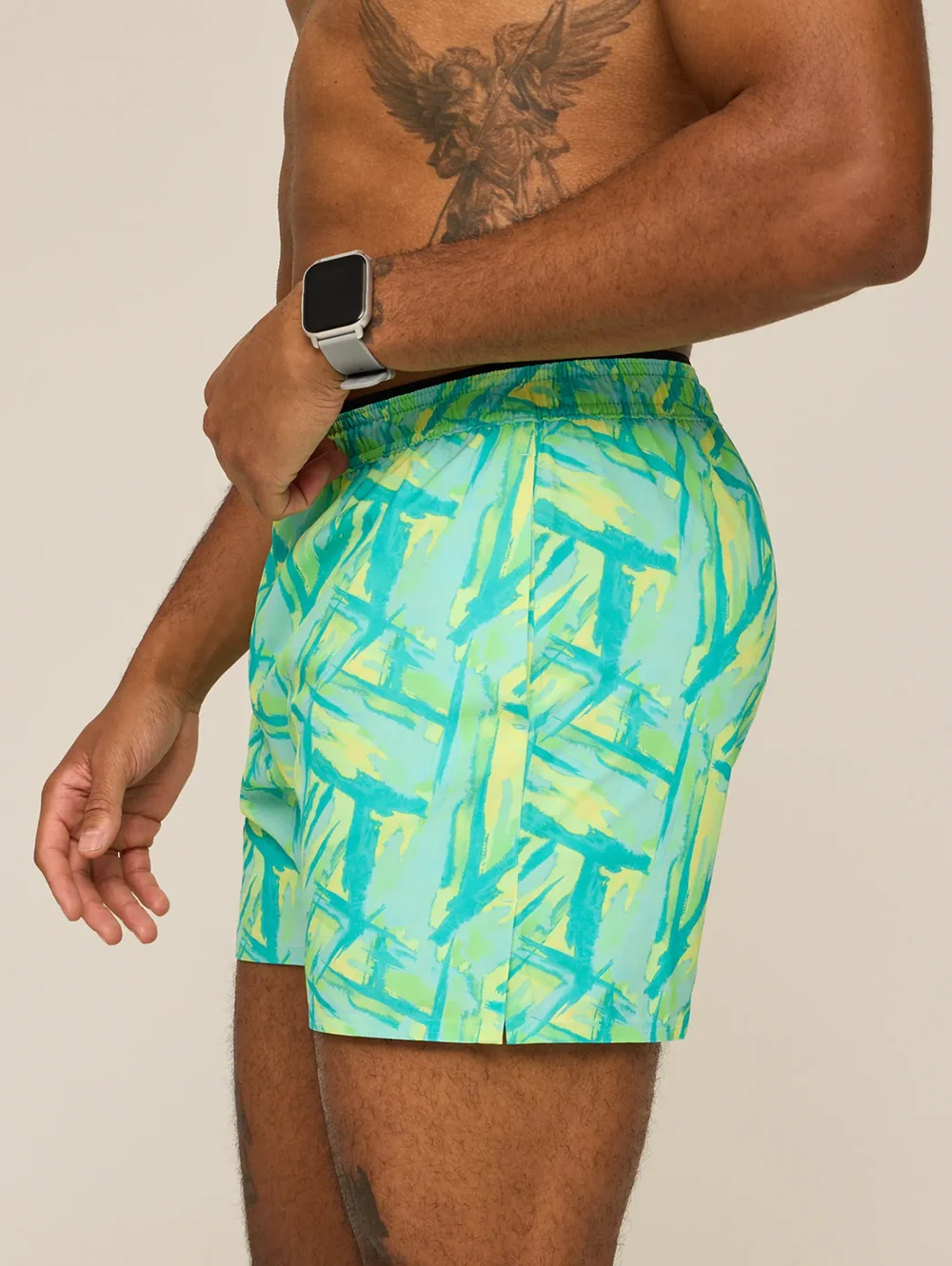 The 90s Wallpaper 5.5" (Ultimate Training Short with Hidden Liner) - Image 5 - Chubbies Shorts