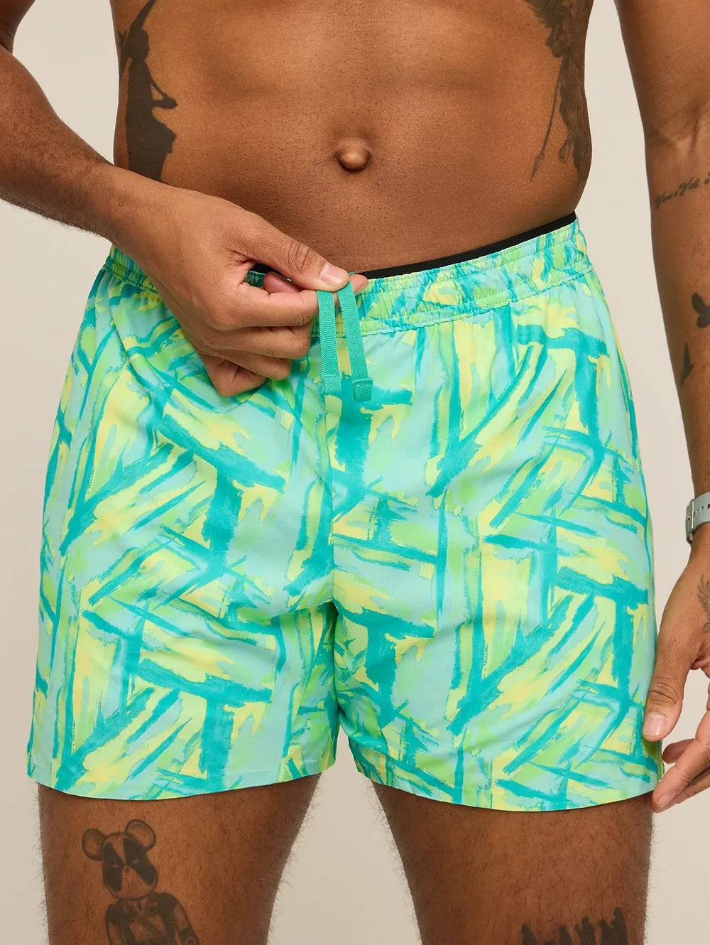 The 90s Wallpaper 5.5" (Ultimate Training Short with Hidden Liner) - Image 1 - Chubbies Shorts