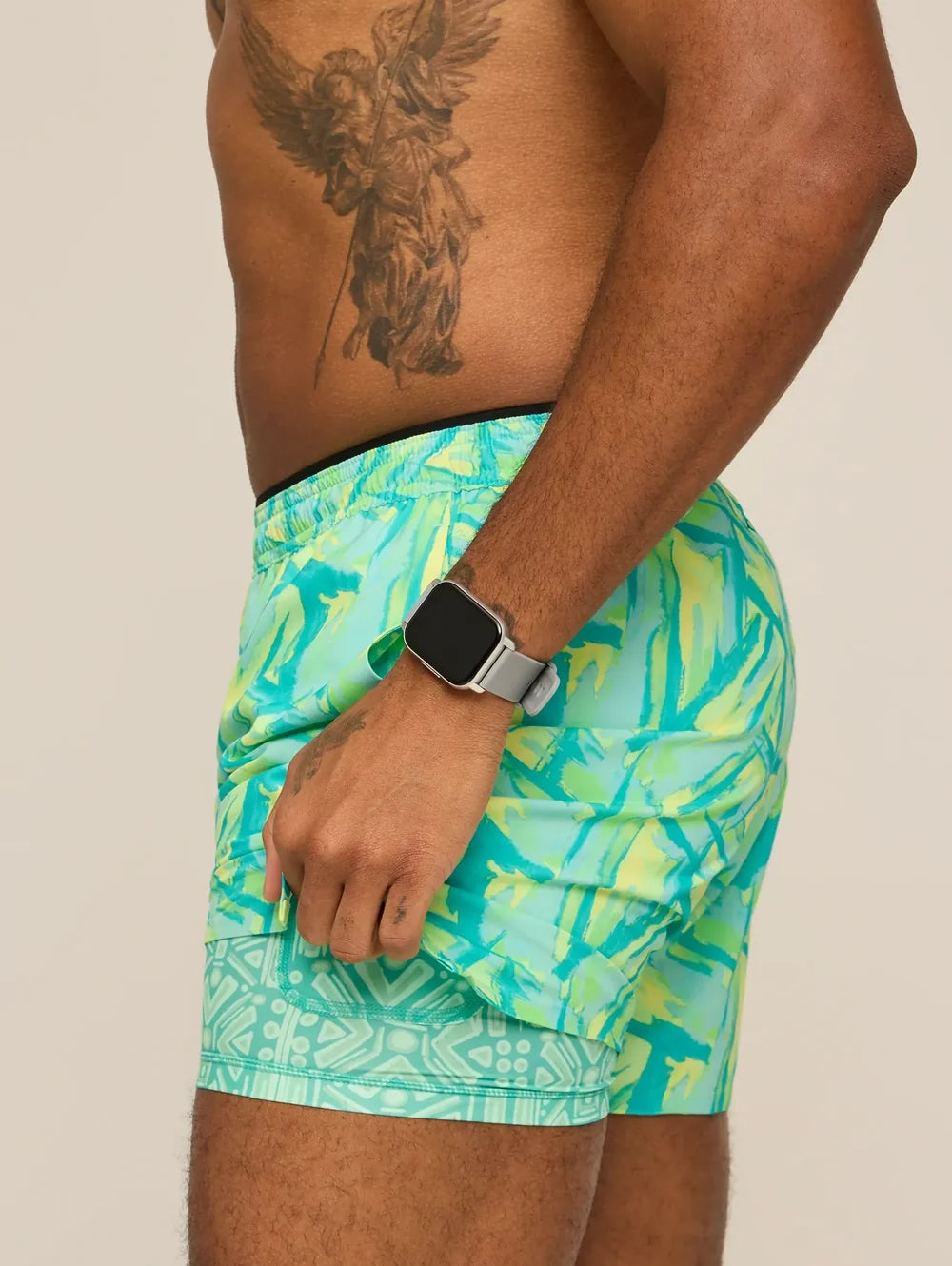 The 90s Wallpaper 5.5" (Ultimate Training Short with Hidden Liner) - Image 7 - Chubbies Shorts