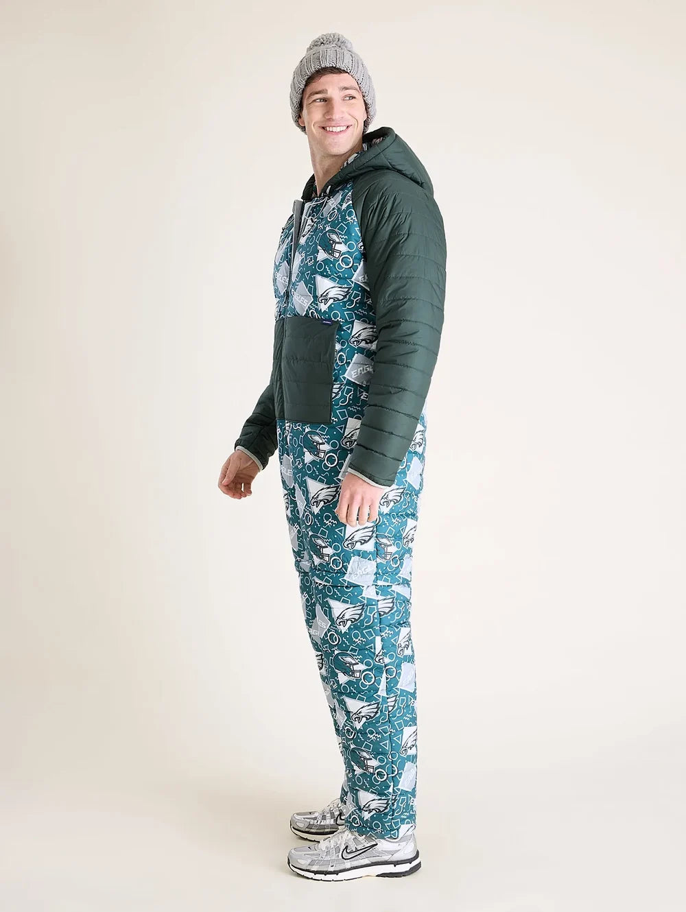 The Eagles Game Day Fit (NFL Puffer Chubbsie) - Image 6 - Chubbies Shorts