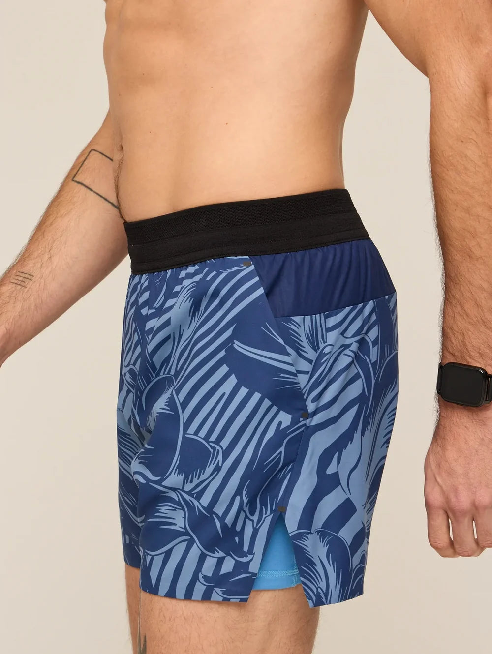 The Indigo Crazies (Premium Ultimate Training Short) - Image 4 - Chubbies Shorts