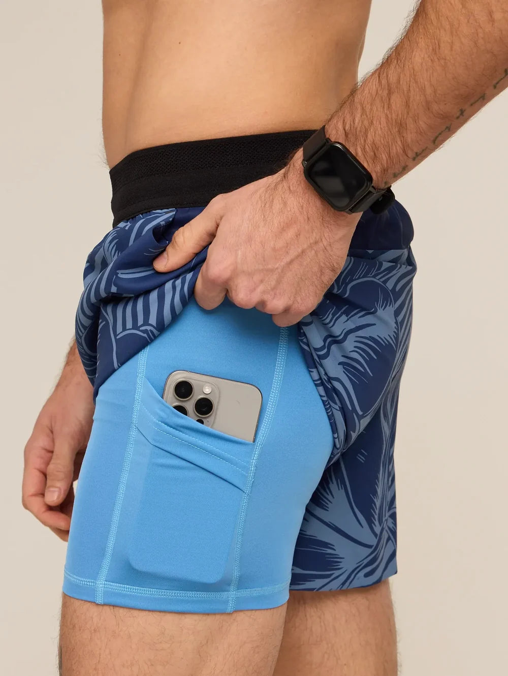 The Indigo Crazies (Premium Ultimate Training Short) - Image 5 - Chubbies Shorts