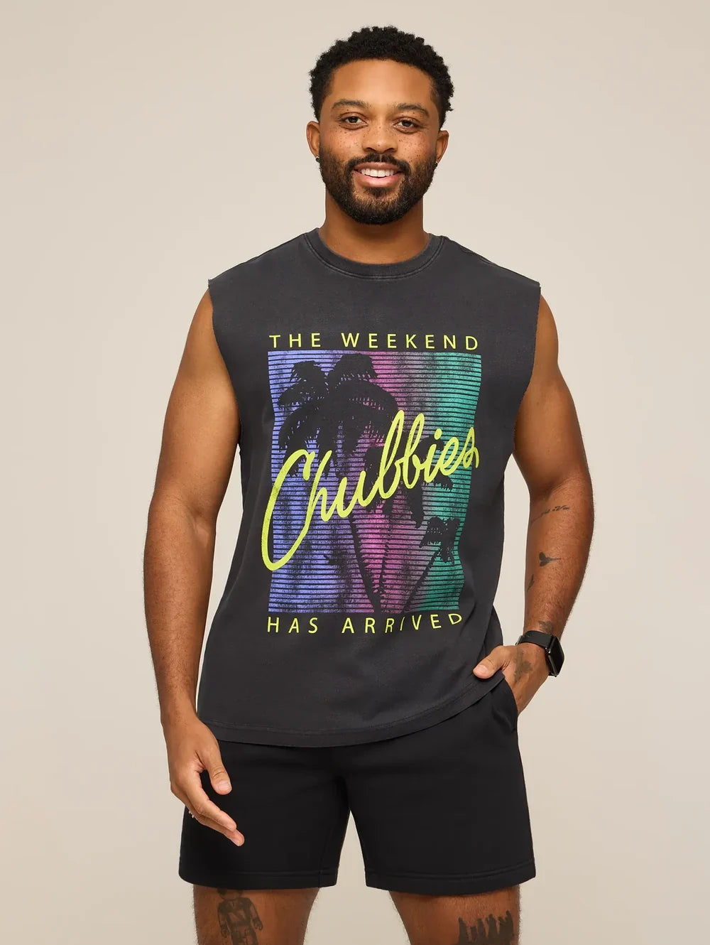 The Long Summer Night (Muscle Tank) - Image 6 - Chubbies Shorts