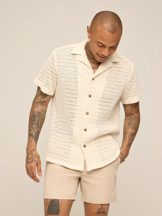 The Mellow Stone (Knit Sunday Shirt) (CQS) - Image 1 - Chubbies Shorts