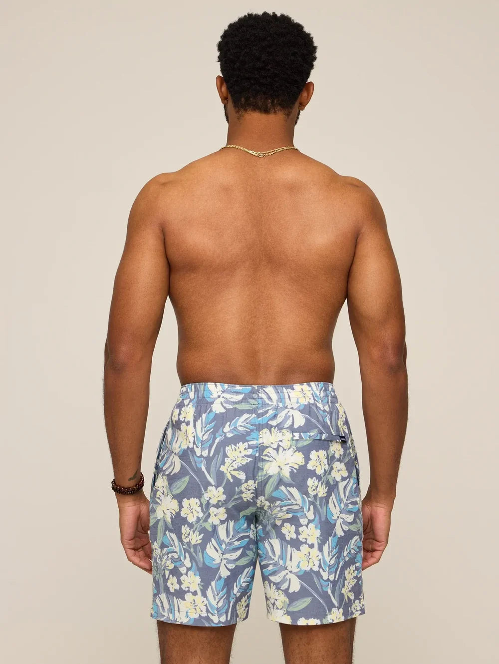 The Starry Night Stems 7" (Classic Swim Trunk) - Image 2 - Chubbies Shorts