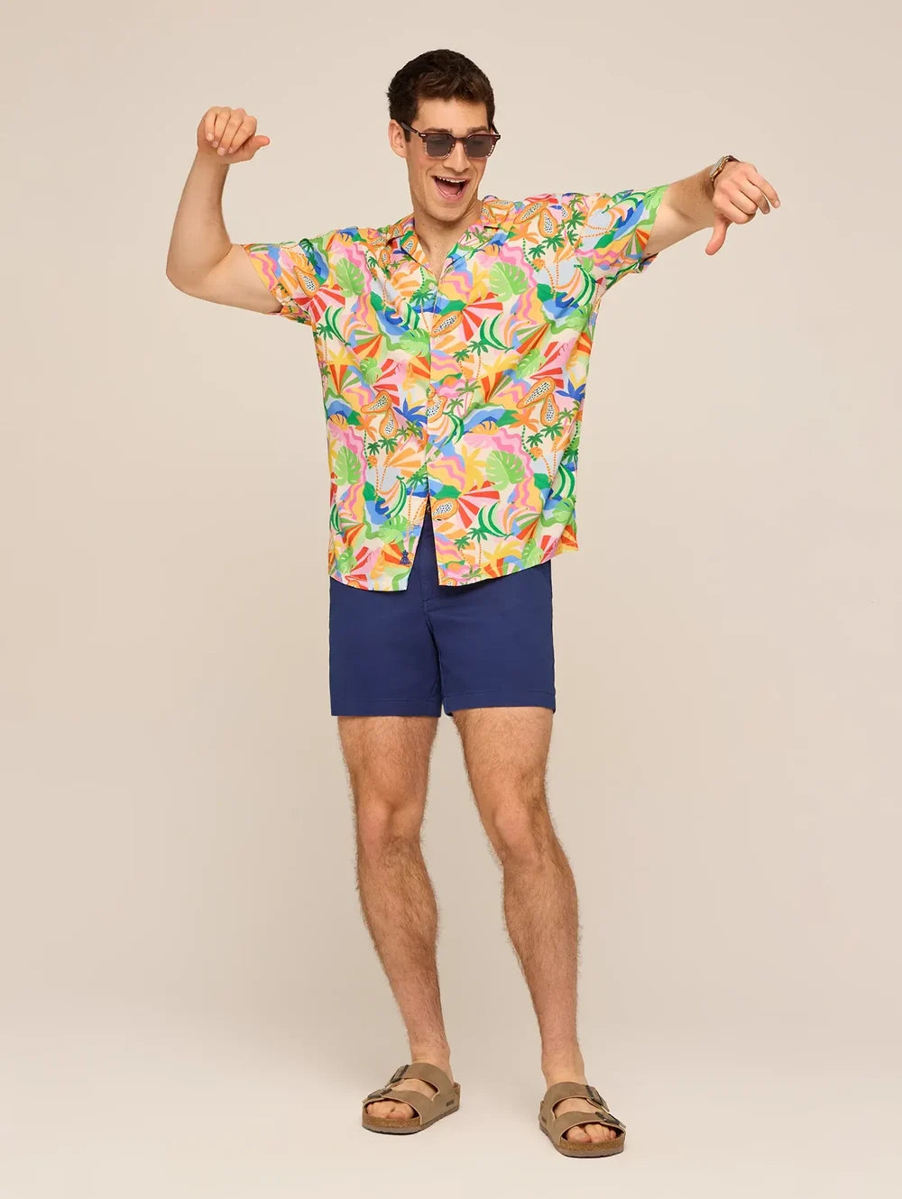 The Trouble In Paradise (Rayon Sunday Shirt) - Image 5 - Chubbies Shorts