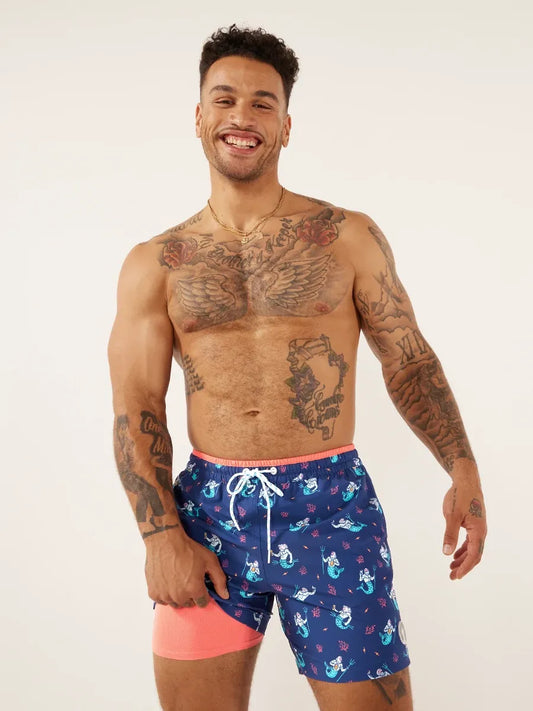 The Triton of the Seas 5.5" (Classic Lined Swim Trunk) - Image 1 - Chubbies Shorts