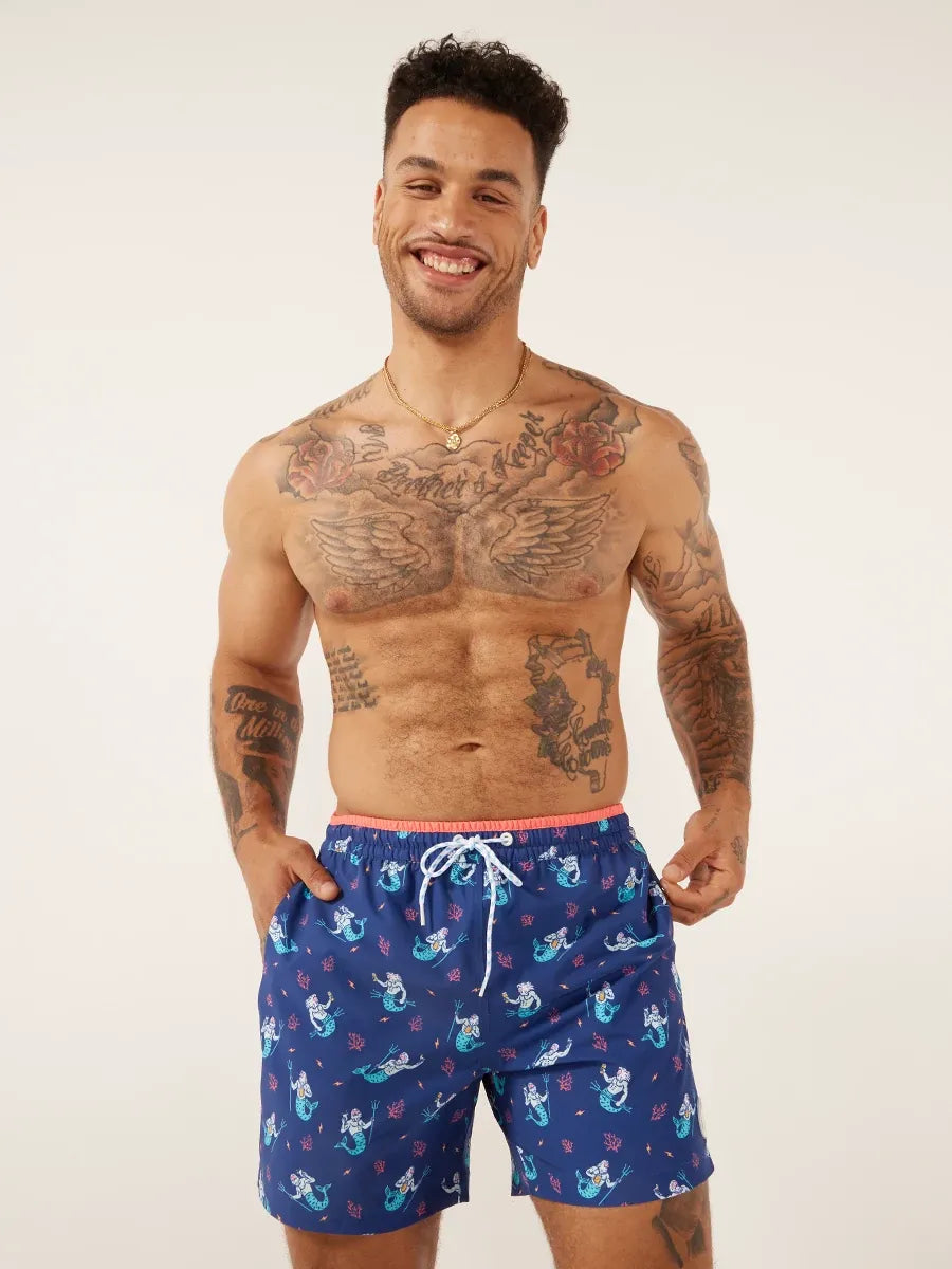 The Triton of the Seas 5.5" (Classic Lined Swim Trunk) - Image 4 - Chubbies Shorts
