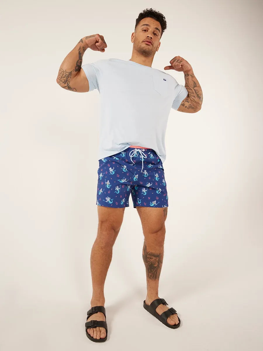 The Triton of the Seas 5.5" (Classic Lined Swim Trunk) - Image 5 - Chubbies Shorts
