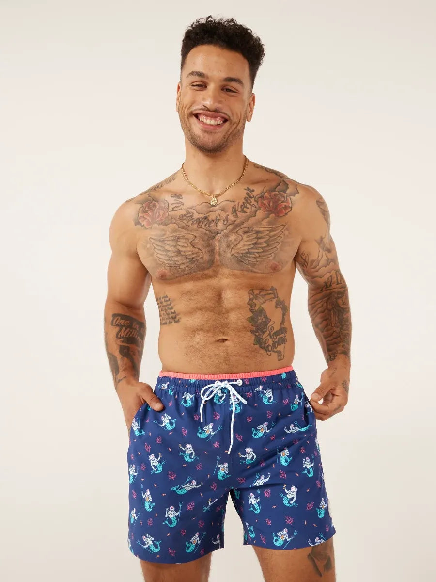 The Triton of the Seas 5.5" (Classic Swim Trunk) - Image 1 - Chubbies Shorts