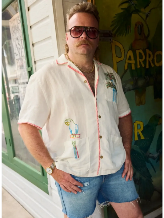 The Tropical Perch (Coastline Shirt) - Image 1 - Chubbies Shorts