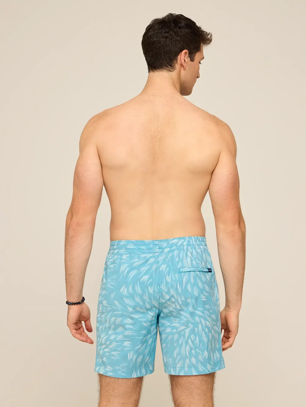 The Turquoise Tides 7" (Classic Lined Swim Trunk) - Image 3 - Chubbies Shorts