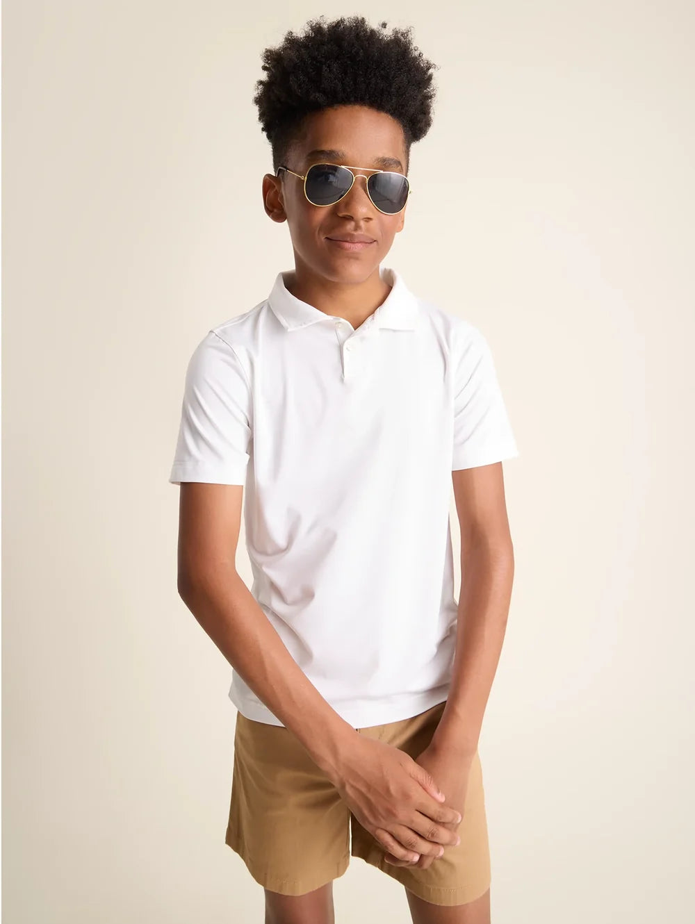 The Vanna (Boys Performance Polo) - Image 1 - Chubbies Shorts