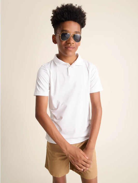 The Vanna (Boys Performance Polo) - Image 1 - Chubbies Shorts