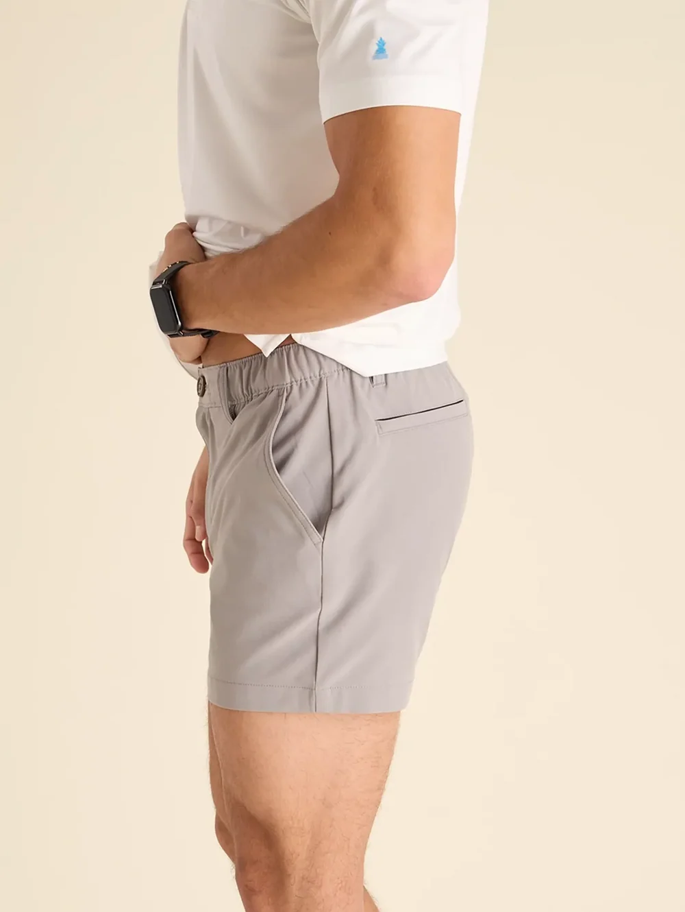 The World's Grayest 4" (Everywear Performance Short) - Image 3 - Chubbies Shorts