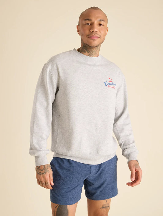 The #1 Fan (Soft Terry Crewneck) - Image 1 - Chubbies Shorts