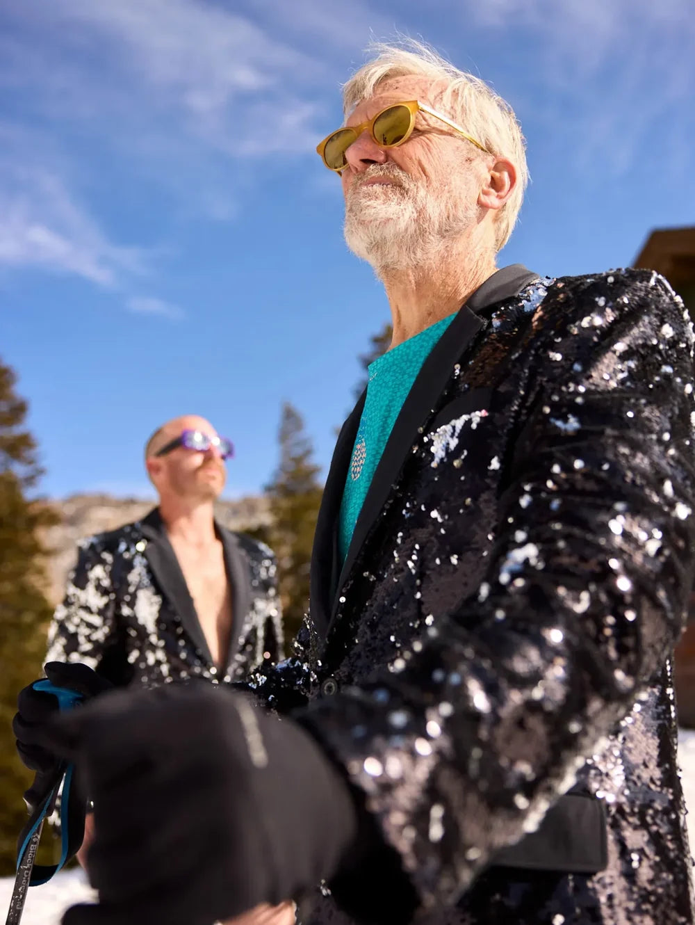 The Shadow Cruiser (Sequin Party Blazer) - Image 3 - Chubbies Shorts