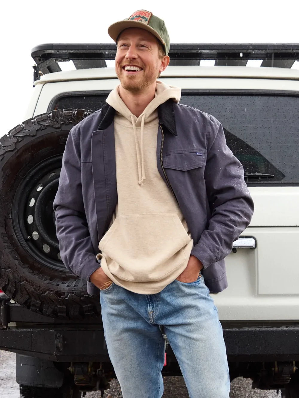 The Smoked Glass (Full-Zip Canvas Jacket) - Image 2 - Chubbies Shorts