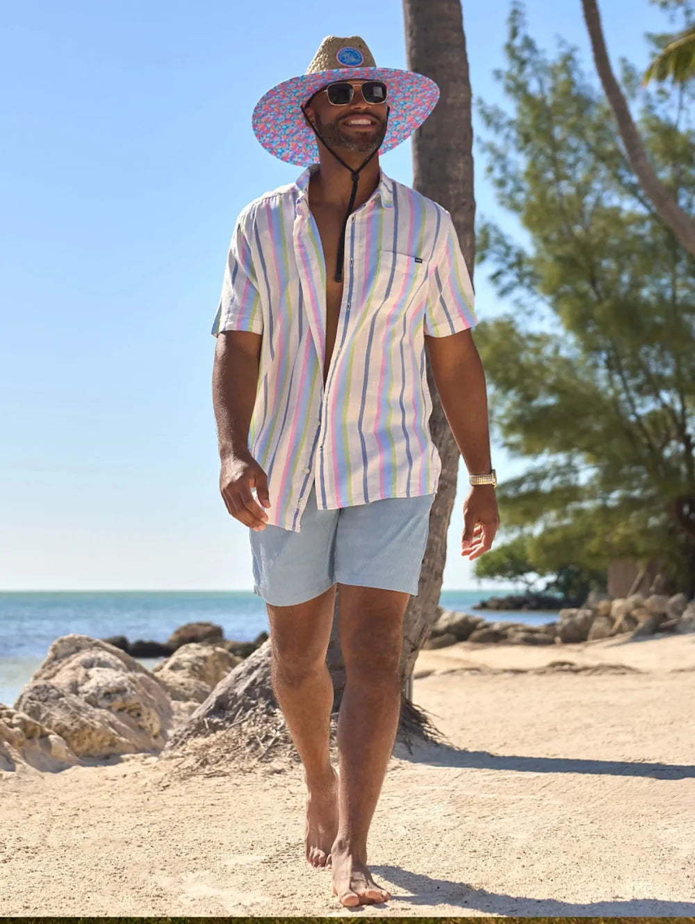 The Soft Serve (Resort Weave Friday Shirt) - Image 2 - Chubbies Shorts