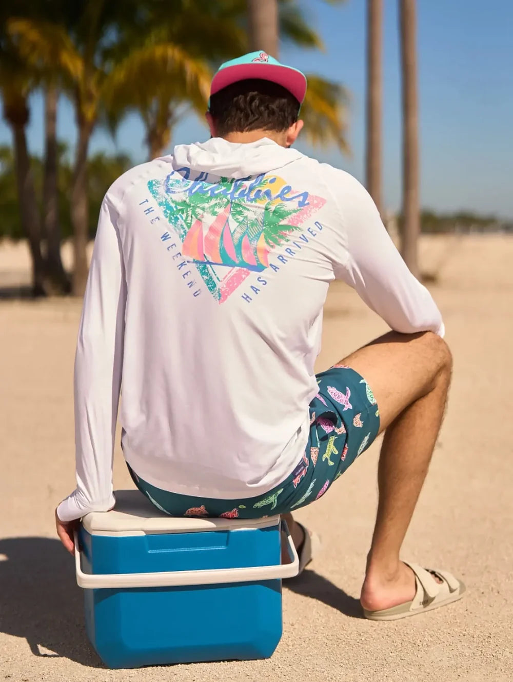 The Tacking Toward (Sun Hoodie) - Image 4 - Chubbies Shorts