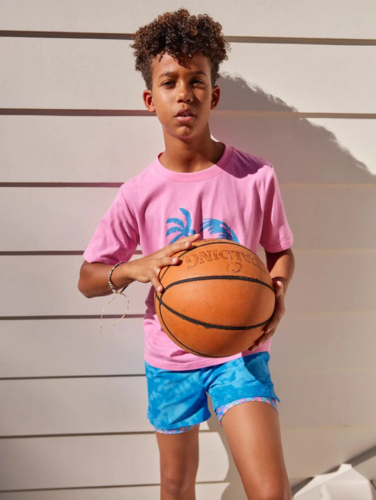 The Turbo Blooms (Boys Ultimate Training Short) - Image 1 - Chubbies Shorts