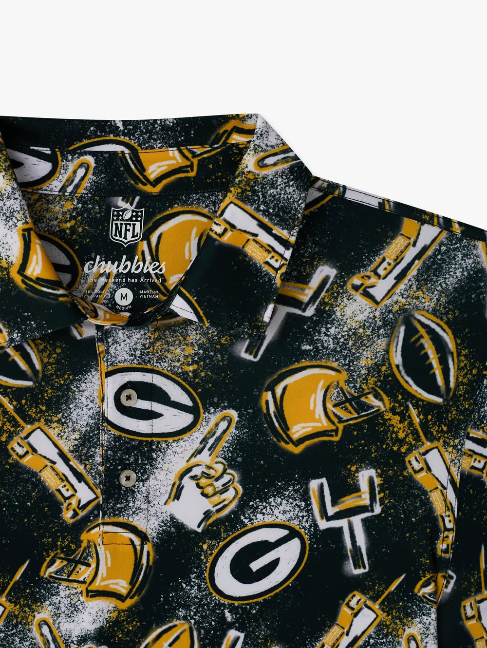 The Green Bay First Round Fit (Polo) - Image 3 - Chubbies Shorts