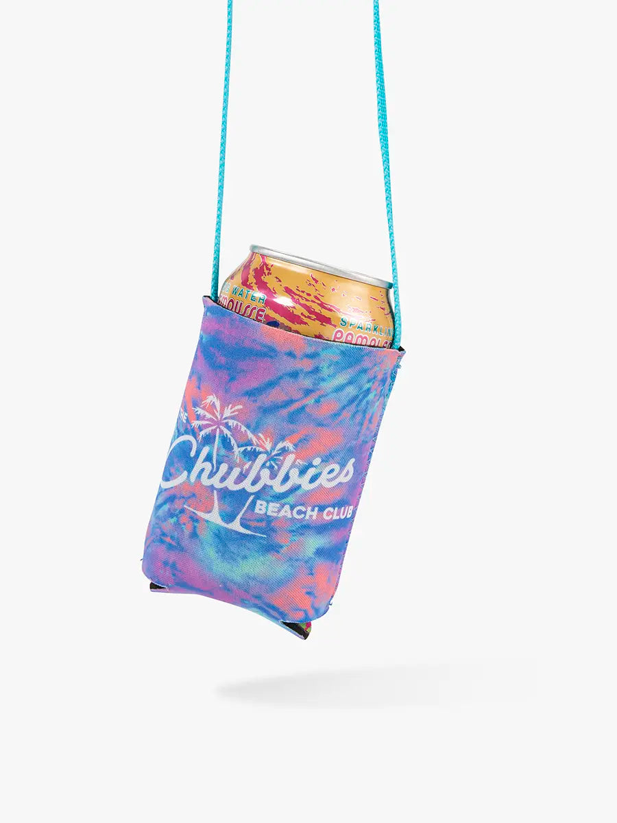 The Palm Tie Dye Lanyard Reversible Can Jacket - Image 3 - Chubbies Shorts